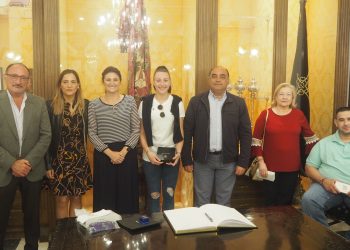 Recepción institucional a Claudia Terrés, campeona de la “Champions” femenina de fútbol sala