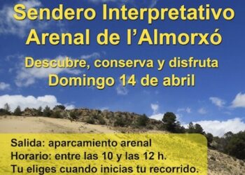 La Concejalía de Medio Ambiente organiza una Ruta interactiva en el Arenal del Almortxó