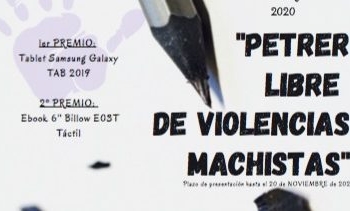 Petrer organiza el primer Concurso de relatos cortos “Petrer libre de violencias machistas”