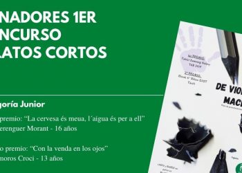 Irene y Sara, ganadoras del primer Concurso de relatos cortos contra la violencia de género