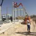 Comienza la instalación de las aulas prefabricadas que acogerán provisionalmente al IES Azorín