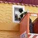 San Rafael vuelve a su hornacina del casco histórico de Petrer el día de su efeméride