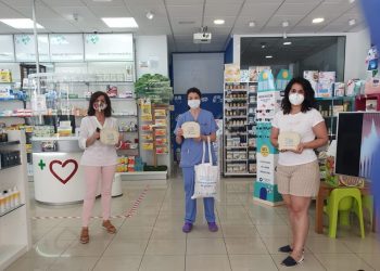 Campaña de sensibilización contra la violencia de género en comercios y farmacias de Pilar de la Horadada
