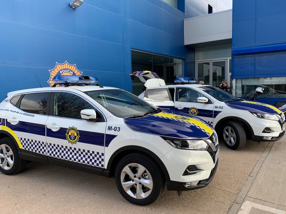 Dos nuevos vehículos para la Policía Local de Pilar de la Horadada