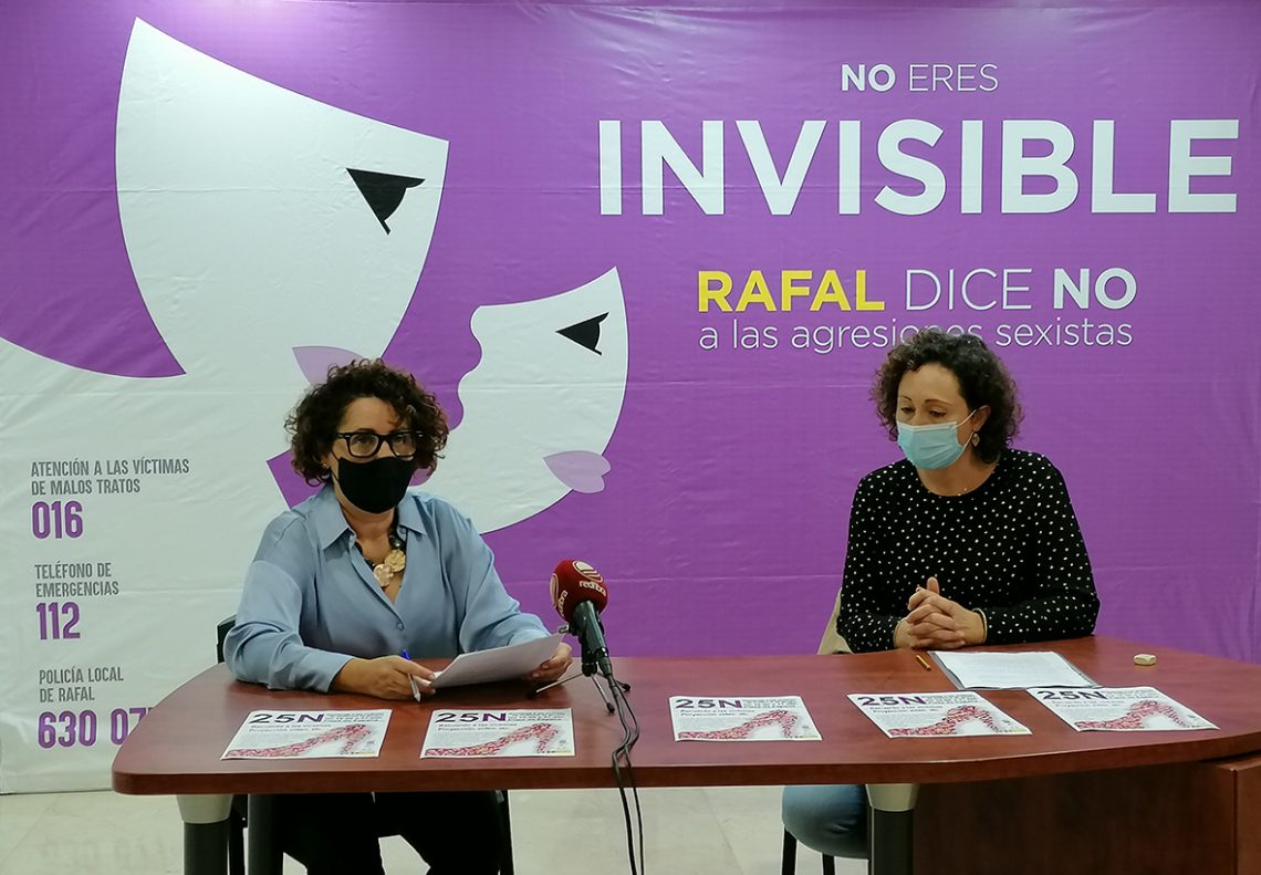 Rafal conmemora el Día Internacional de la Eliminación de la Violencia contra la Mujer