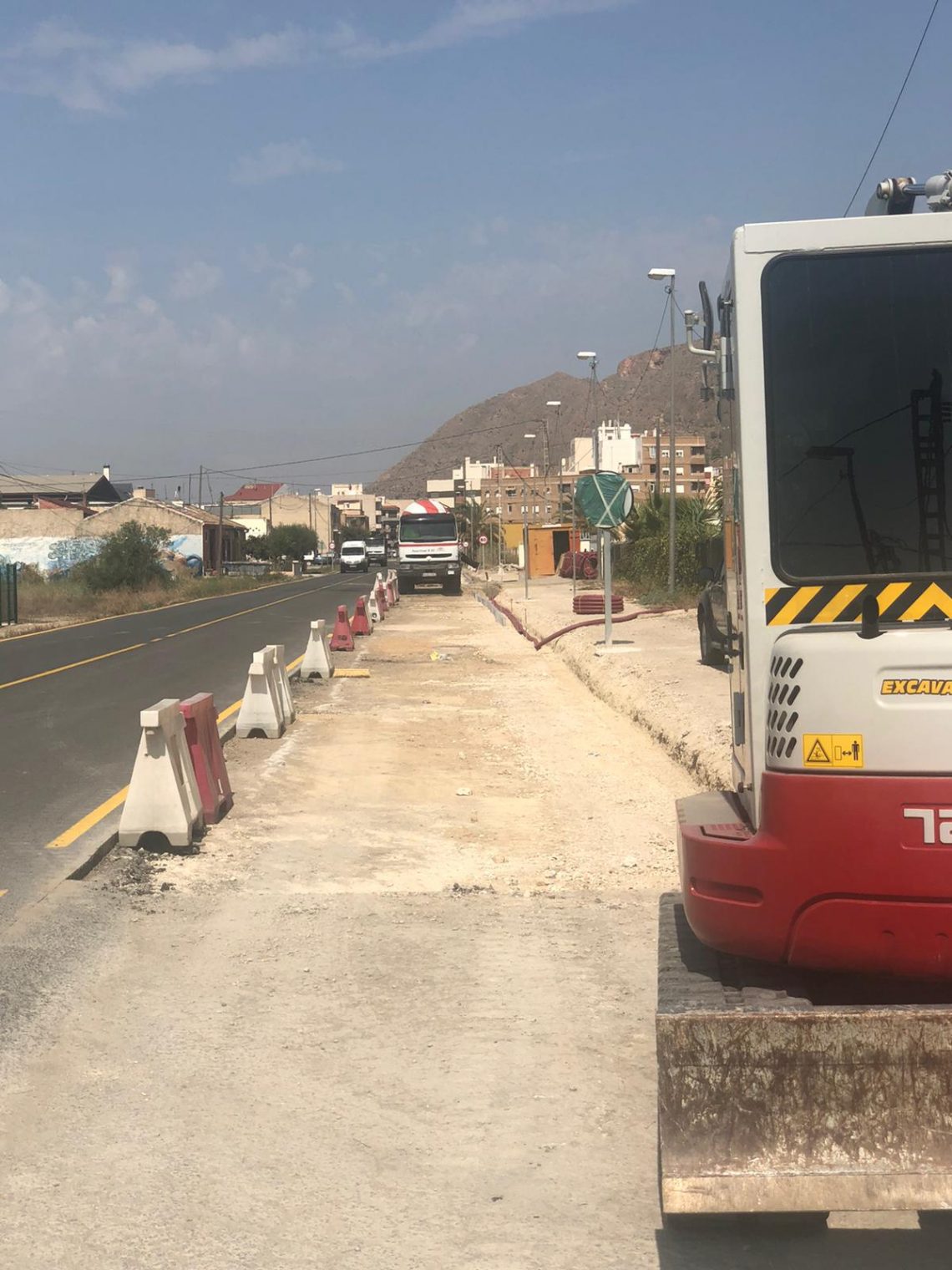 Iniciadas las obras del carril bici para que llegue al casco urbano de Redován