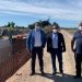 El alcalde de San Fulgencio visita las obras de reparación de daños de la DANA