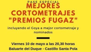 Los trabajos más destacados de los Premios Fugaz al cortometraje Español en Santa Pola