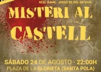 “Misteri al Castell”: tercera edición de una serie de crímenes sin resolver en Santa Pola