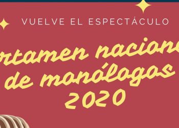 Vuelve en septiembre el Certamen de Monólogos 2020