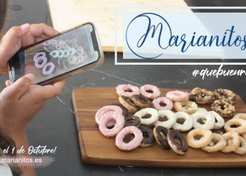 Tres jóvenes emprendedores santapoleros presentan al Ayuntamiento su proyecto empresarial “Marianitos”