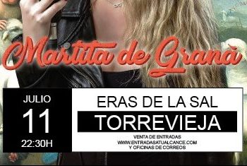 Vendidas todas las entradas para el espectáculo de «Martita de Graná»