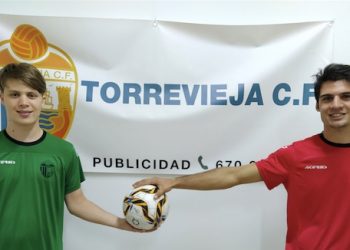 Kristján y Sergio son los guardametas del Torrevieja CF