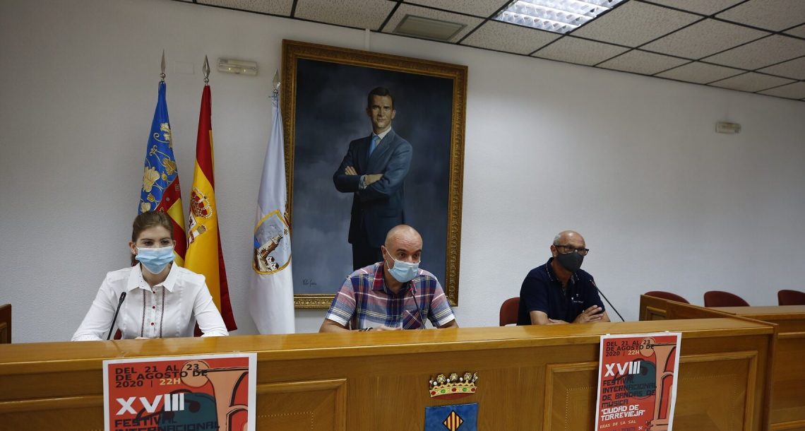 El 18 Festival Internacional de Bandas de Música «Ciudad de Torrevieja» tendrá lugar en las Eras de La Sal