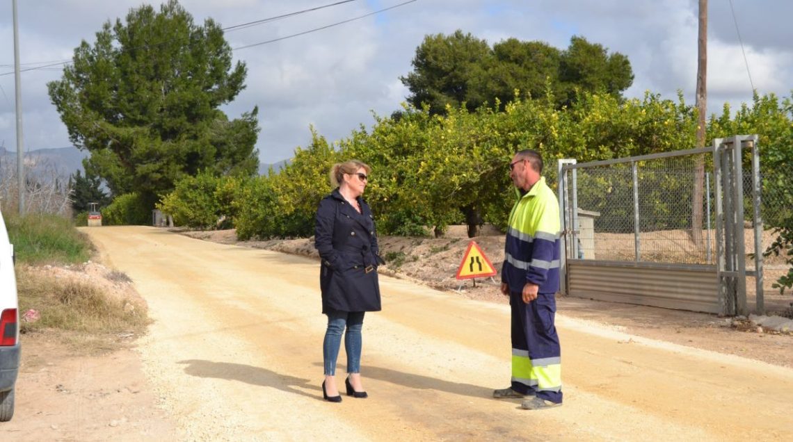 vega-baja-albatera-asfaltado-caminos-rurales-ana-serna-concejala-febrero-2020