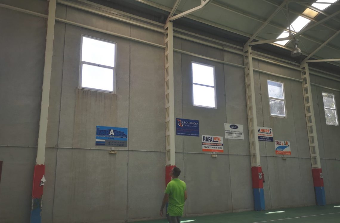 Inversión de 200.000 euros en el pabellón de deportes de Rafal