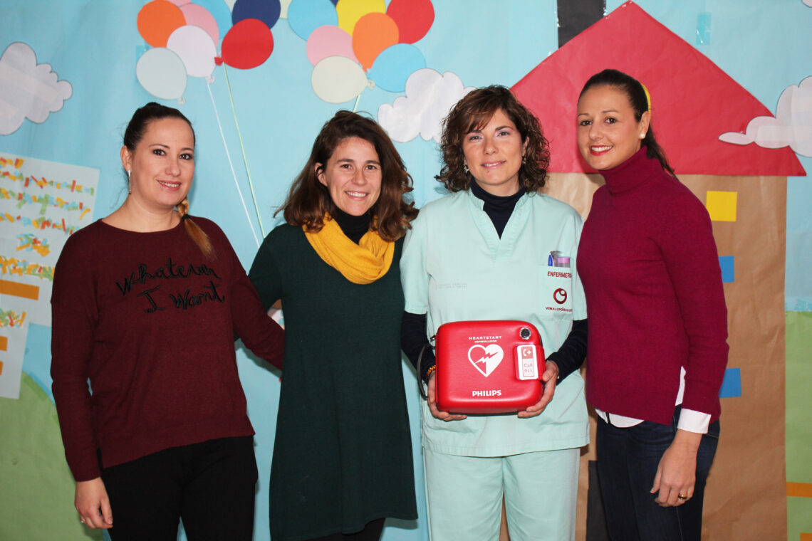 vinalopo-dona-desfibrilador-colegio-virgen-de-la-luz-enero-2019
