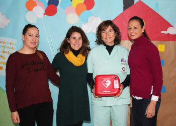 vinalopo-dona-desfibrilador-colegio-virgen-de-la-luz-enero-2019