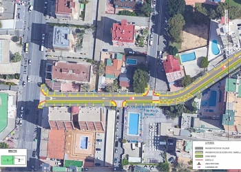Benidorm licita la renovación de la avenida de Roma, que gana en accesibilidad y espacio peatonal