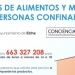 Ayuntamiento y Conciénciate ofrecen un servicio de compra de alimentos y medicamentos a personas mayores y familias confinadas