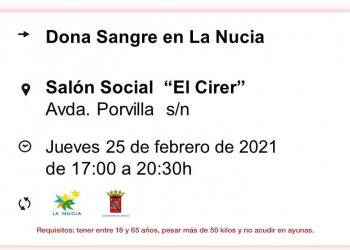 Donación de Sangre en el Cirer