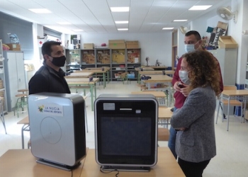 La Nucía equipa con purificadores el Instituto