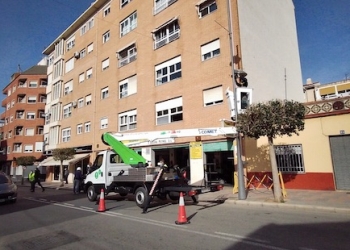 Petrer renueva toda la iluminación de la avda de Elda con tecnología led