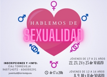 Torrevieja inicia marzo con dos talleres de educación afectivo-sexual para jóvenes y adolescentes