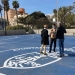 Los trabajos de la pista polideportiva de la mata se encuentran prácticamente finalizados