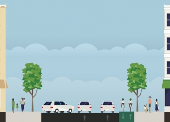 El Ayuntamiento de Alcoy plantea un carril bici en la travesía de la N-340