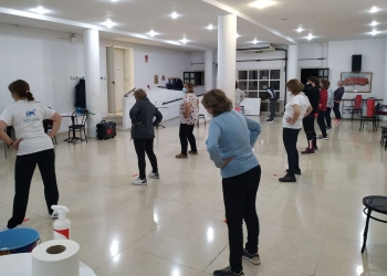 Aspe reinicia el curso de Gimnasia de Mantenimiento y para la Tercera Edad