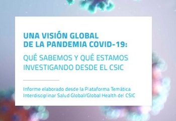 Un informe del CSIC recoge en acceso abierto los resultados de un año de investigación sobre el SARS-CoV-2