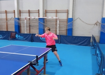 Manuel Meroño del Club de Tenis Mesa de Dolores convocado para la concentración Técnica de Mini Spin