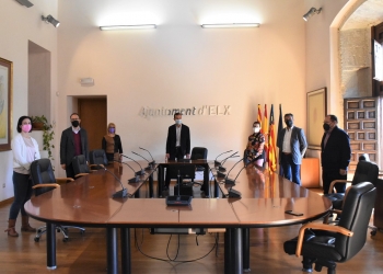 El alcalde reitera la necesidad de que el Consell financie los gastos de la conservación de El Palmeral