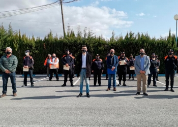 Homenaje y reconocimiento a la labor de Protección Civil en Novelda