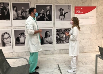 Ribera da visibilidad a la diversidad funcional a través de la exposición “Slow E-motion” en sus hospitales