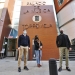 El alcalde visita el Palacio de la Música tras finalizar los trabajos de reparación de su fachada