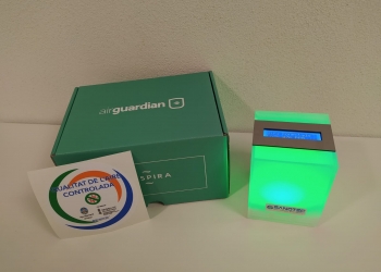 El Ayuntamiento de Alcoy proporciona 65 marcadores de CO2 para la hostelería