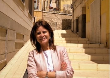 La actriz y guionista Marian Díez Picó. Premi Enric Valor de la Diputación