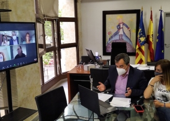 El alcalde de Aspe agradece el esfuerzo de los clubes para controlar la pandemia