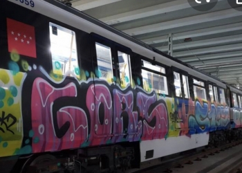 La Policía de Elche detiene a cinco grafiteros por causar daños en vagones de Renfe