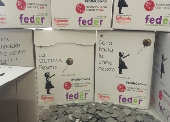 El Ayuntamiento anima a la ciudadanía a donar pesetas en la lucha contra la Covid-19