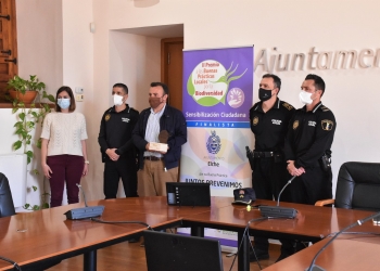 La Policía recibe un premio por la lucha en la conservación del Medio Ambiente