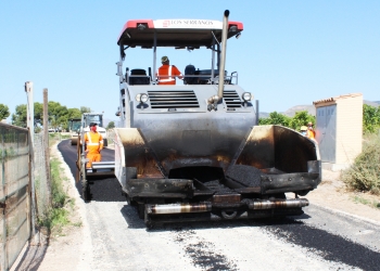 El Ayuntamiento de Novelda inicia la segunda fase del proyecto de asfaltado de caminos rurales