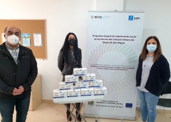 Emergencias dona más de 2.000 mascarillas para repartirlas entre los participantes en el Programa de Integración ‘EDUSI’