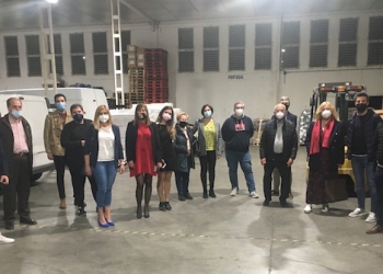 La alcaldesa de Petrer se reúne con empresarios locales