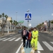 Santa Pola mejora la señalización de los pasos de peatones en la Avenida de Elche