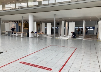 En Torrevieja comienzan los trabajos para adecuar el CMO en Centro de Vacunación Masiva