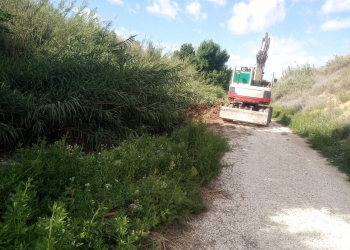 Aspe destina 58.100 euros para realizar los trabajos de mantenimiento del cauce del río Tarafa