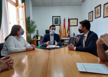 El Diputado Miguel Ángel Sánchez y el alcalde de Callosa de Segura, mantienen una reunión